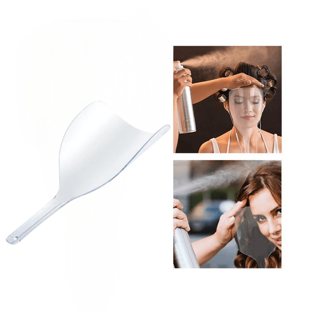 Face Shield - Cover Hairspray & Isolate Haircut
