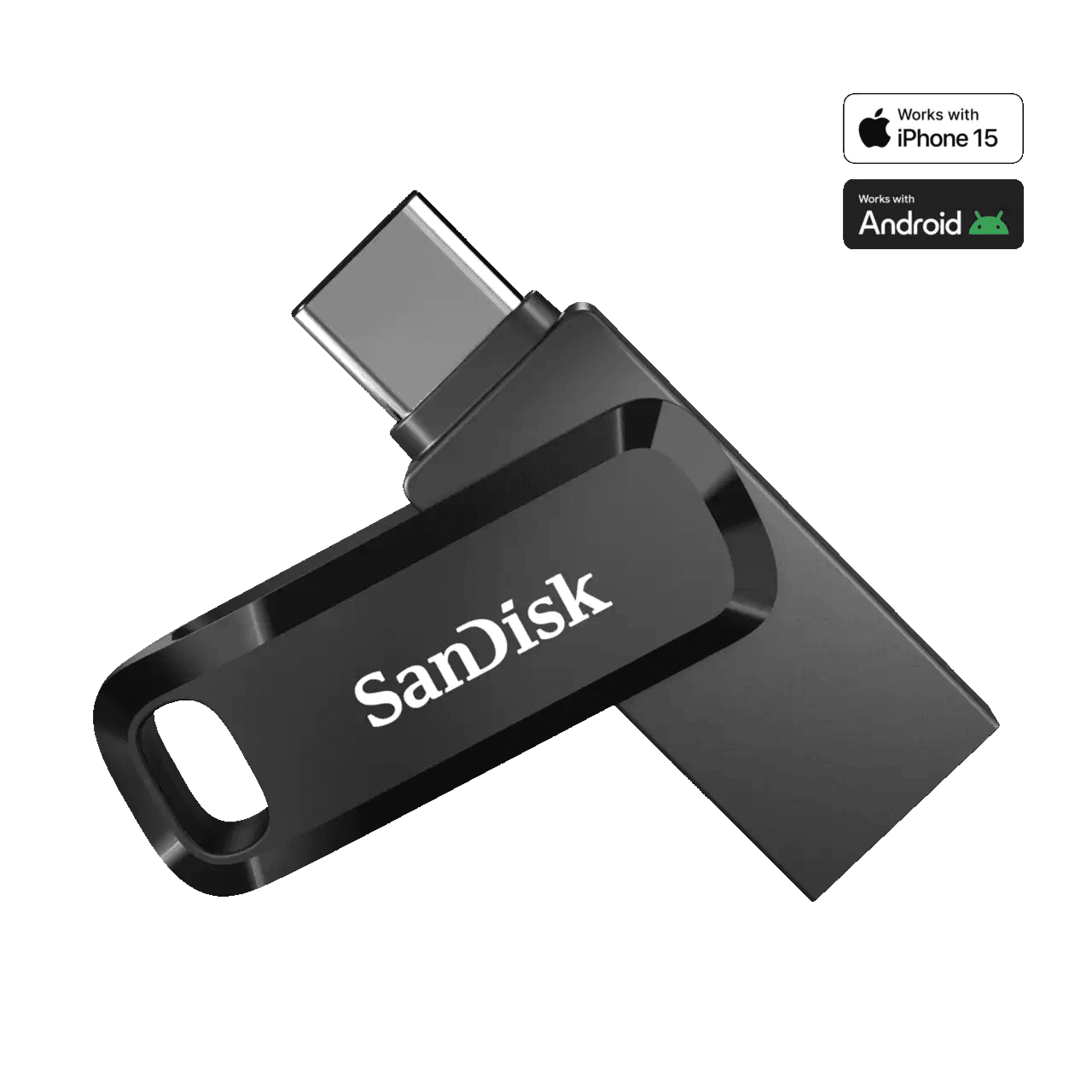 SanDisk Ultra Dual Drive Go USB Type-C™ - 64GB (Black)