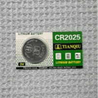 TIANQIU Cr 2025 Battery, Lithium, 3 Vol