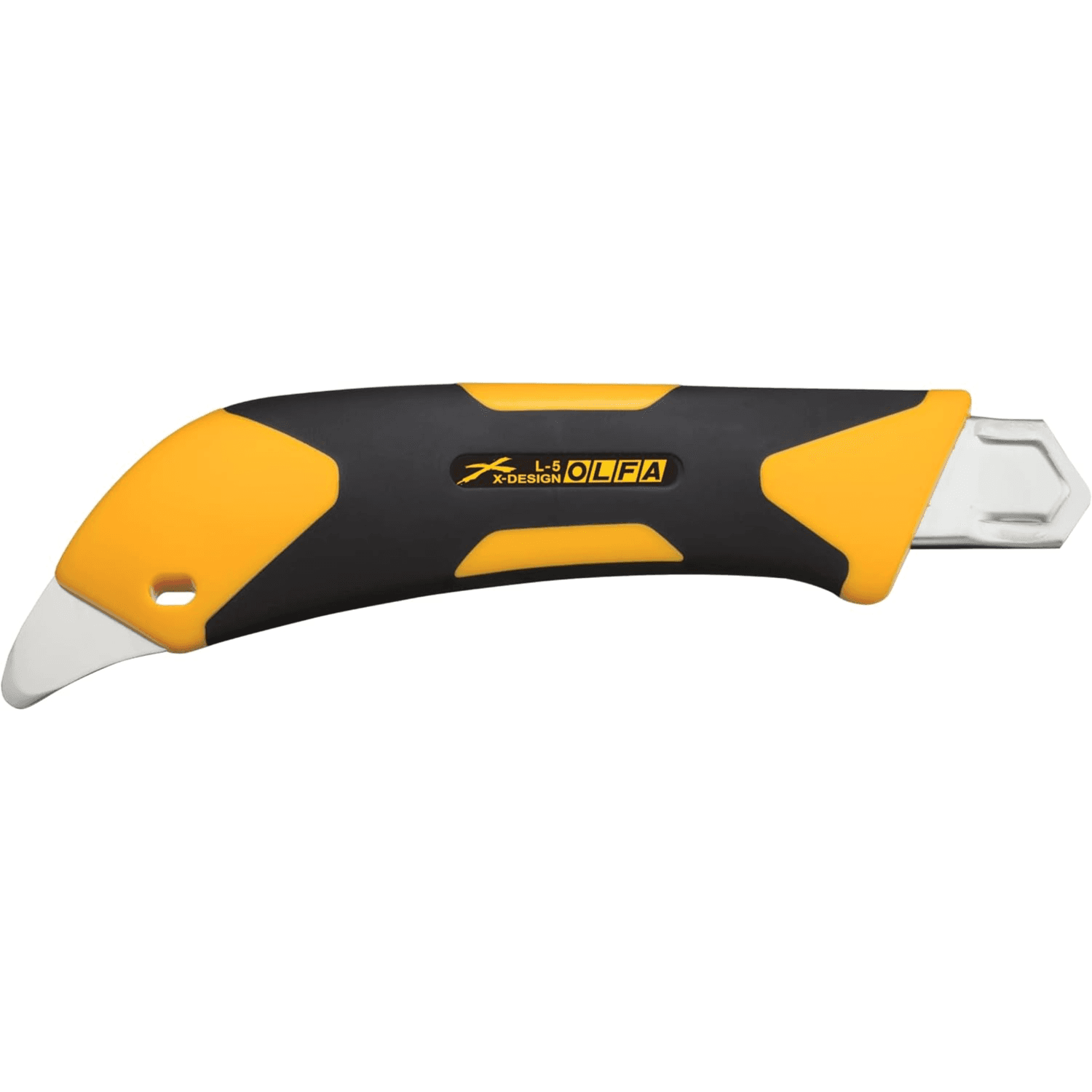 OLFA L-5 CUTTER HEAVY DUTY REAR PICK & COMFORT HANDLE SNAP OFF KNIFE 18MM