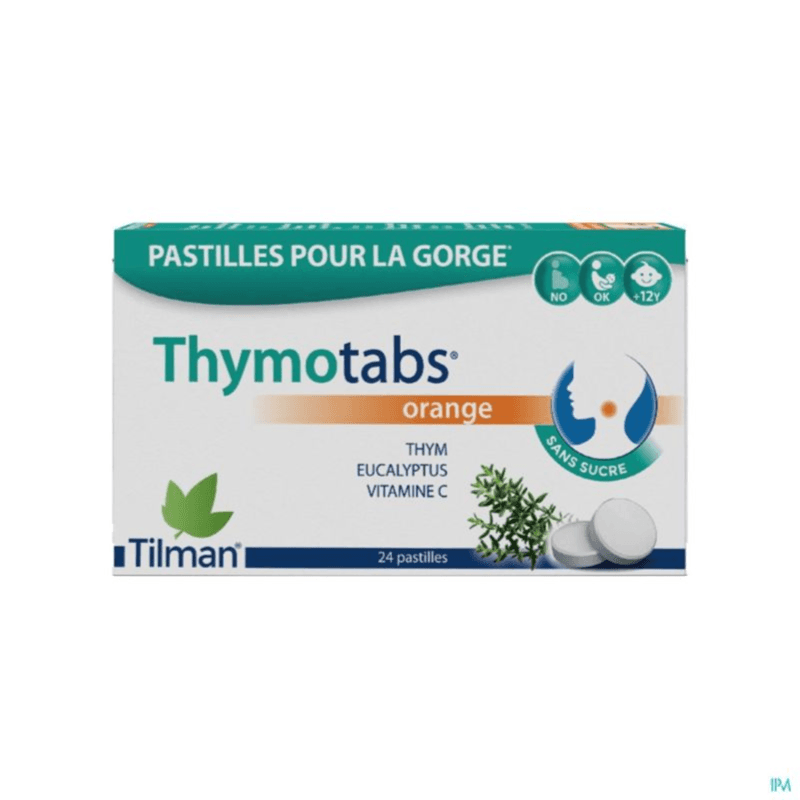 Thymotabs Lozenges Orange 24 Tabs 07PW
