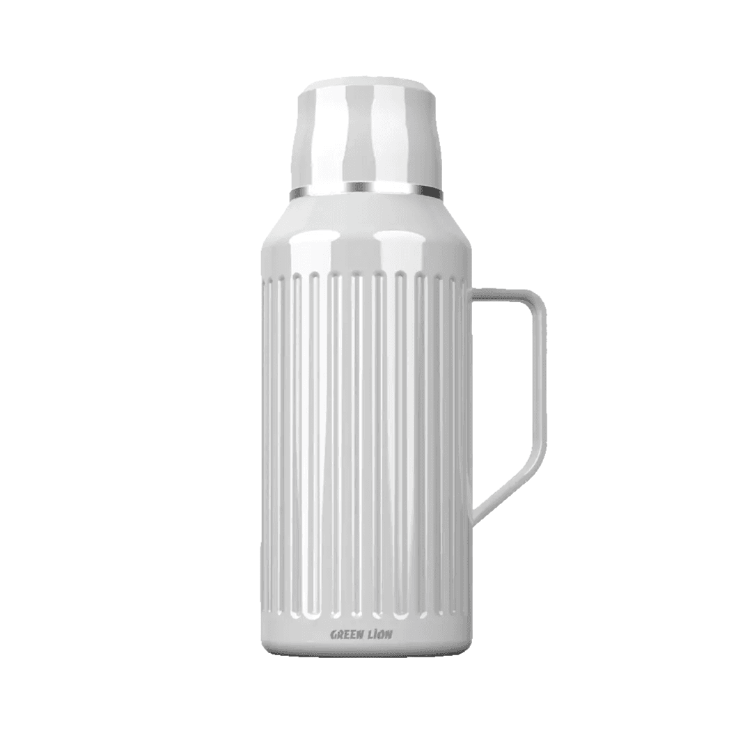 GREEN LION VINTAGE THERMAL BOTTLE 1000ml- WHITE