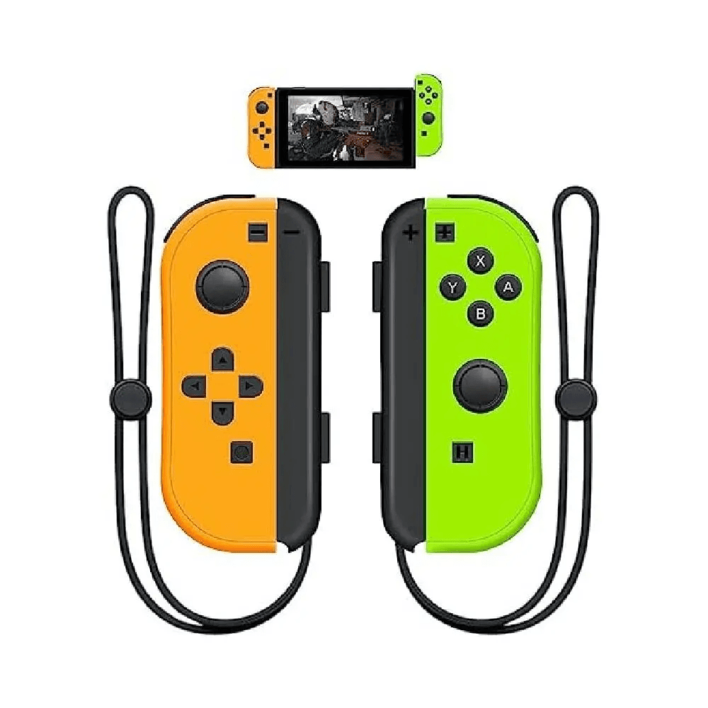 Nintendo Switch Joy-Con Controller Pair - Orange & Green