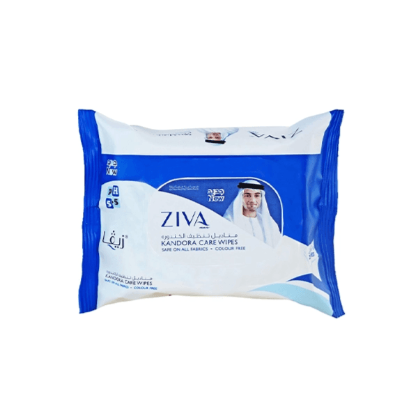 ZIVA KANDOORA CARE 25 WIPES FLOWPACK (ZW010)