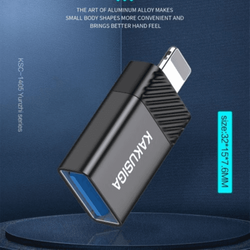 KAKUSIGA - USB 2.0 ADAPTER iP MALE TO USB FEMALE (KSC-1405)
