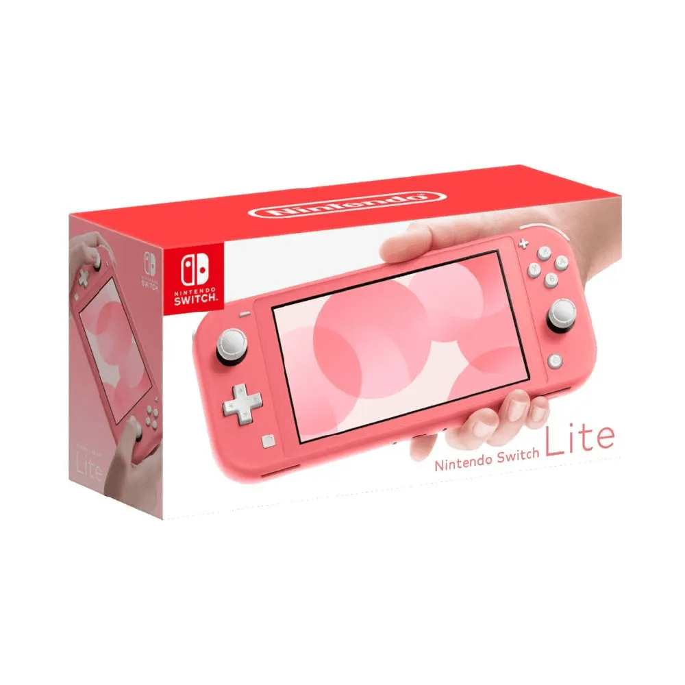 Nintendo Switch Lite Handheld Gaming Console - Pink