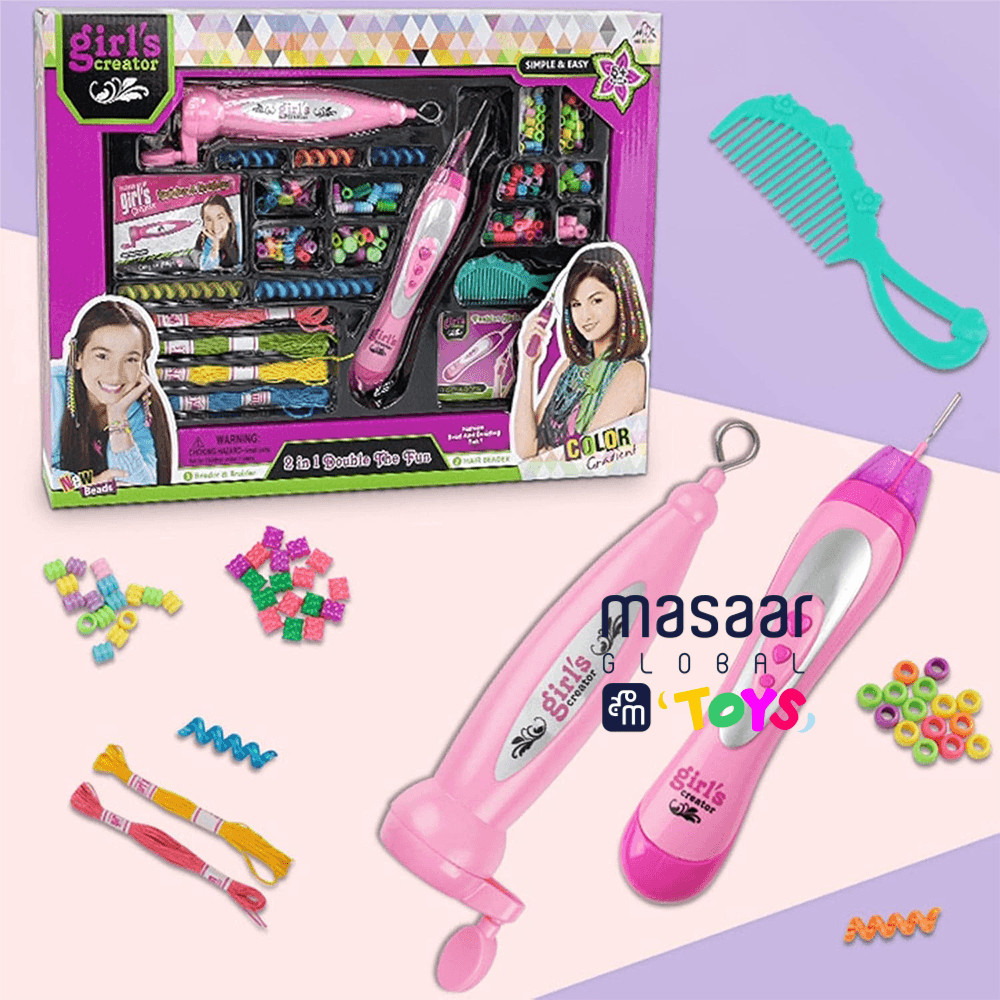 Mbk-207A - Multier Automatic Hair Braid Machine -Layful Hair Knitting Machine And Bead Set