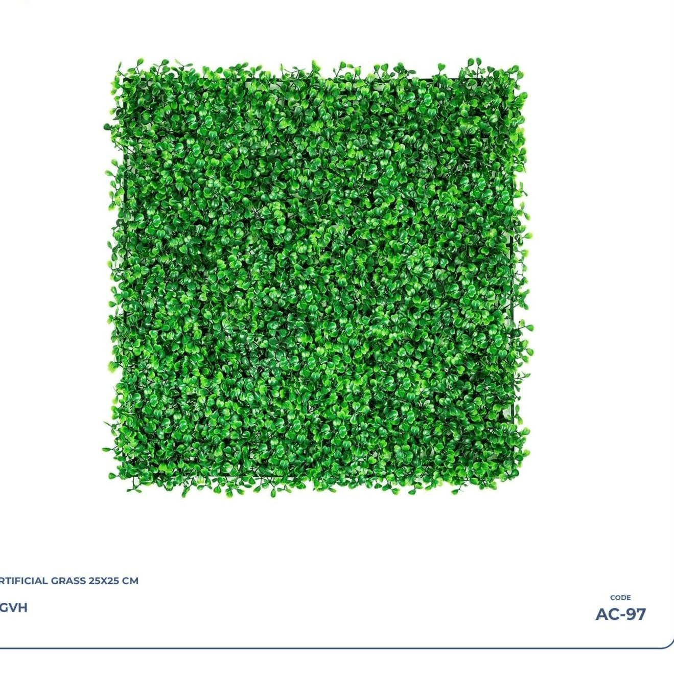Artificial grass 25x25 cm Ac-97