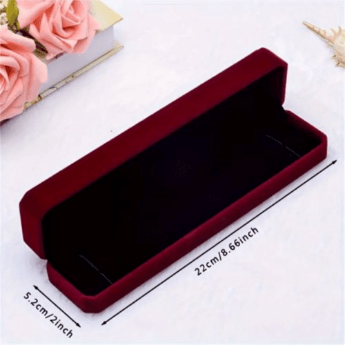 1pc Flip-top Jewelry Box for Bracelet