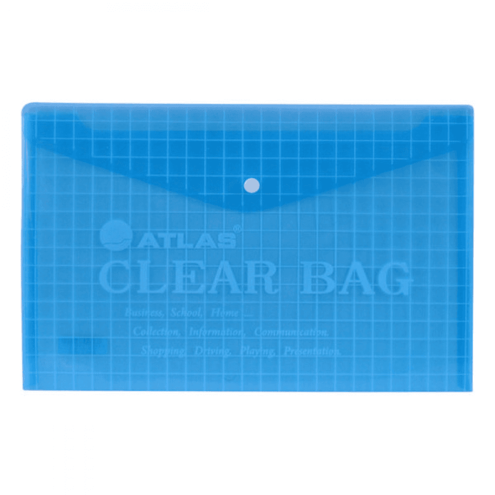 Atlas Document Bag Blue