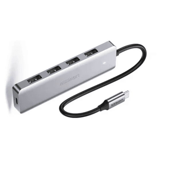 4-Port Usb3.0 Hub With Usb-C Power Supply-Ugreen Cm219