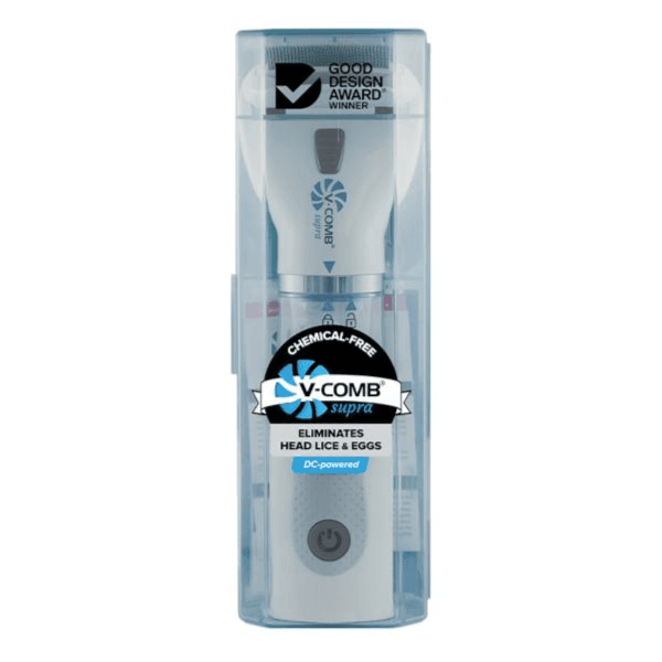 Licetech V-comb Supra  Chemical Free - Dc-Powered Head Lice Comb