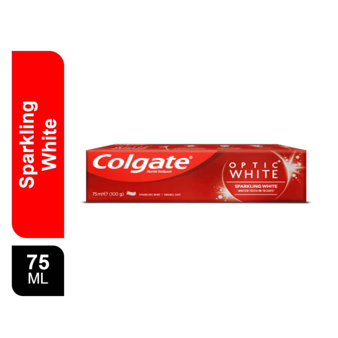 Colgate Optic White Sparkling White Whitening Toothpaste, 75ml