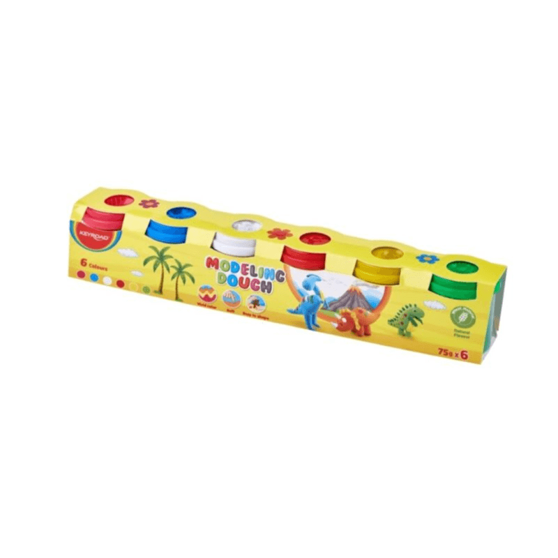 Modeling  Dough 6 Color 75G 75gx6
