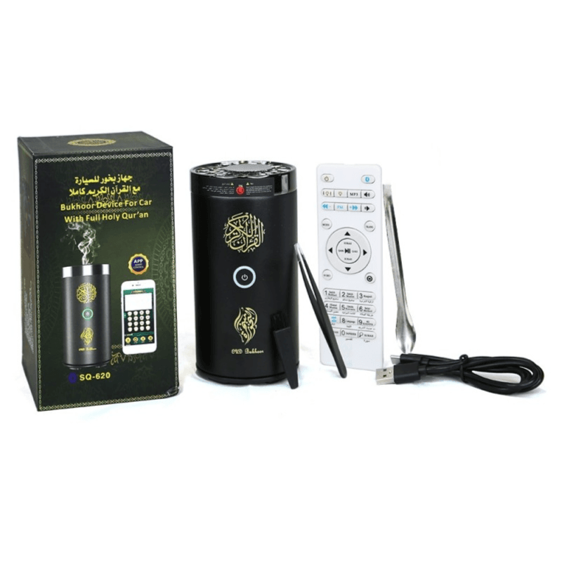 BUKHOOR DEVICE FOR CAR WITH FULL HOLY QURAN [SQ-600 ]