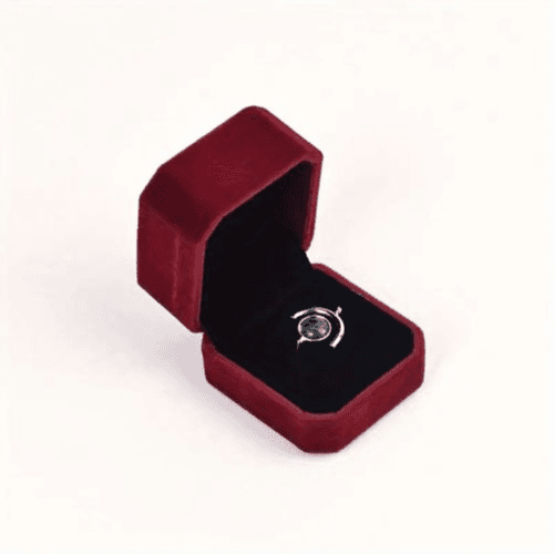 1pc Flip-top Jewelry Box for Bracelet
