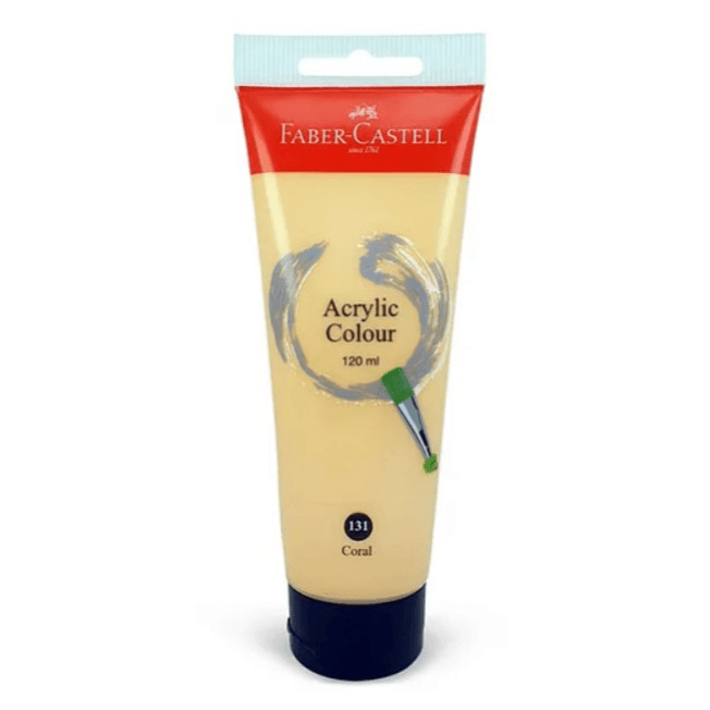 Faber- Castell Acrylic colour Coral 120 ml