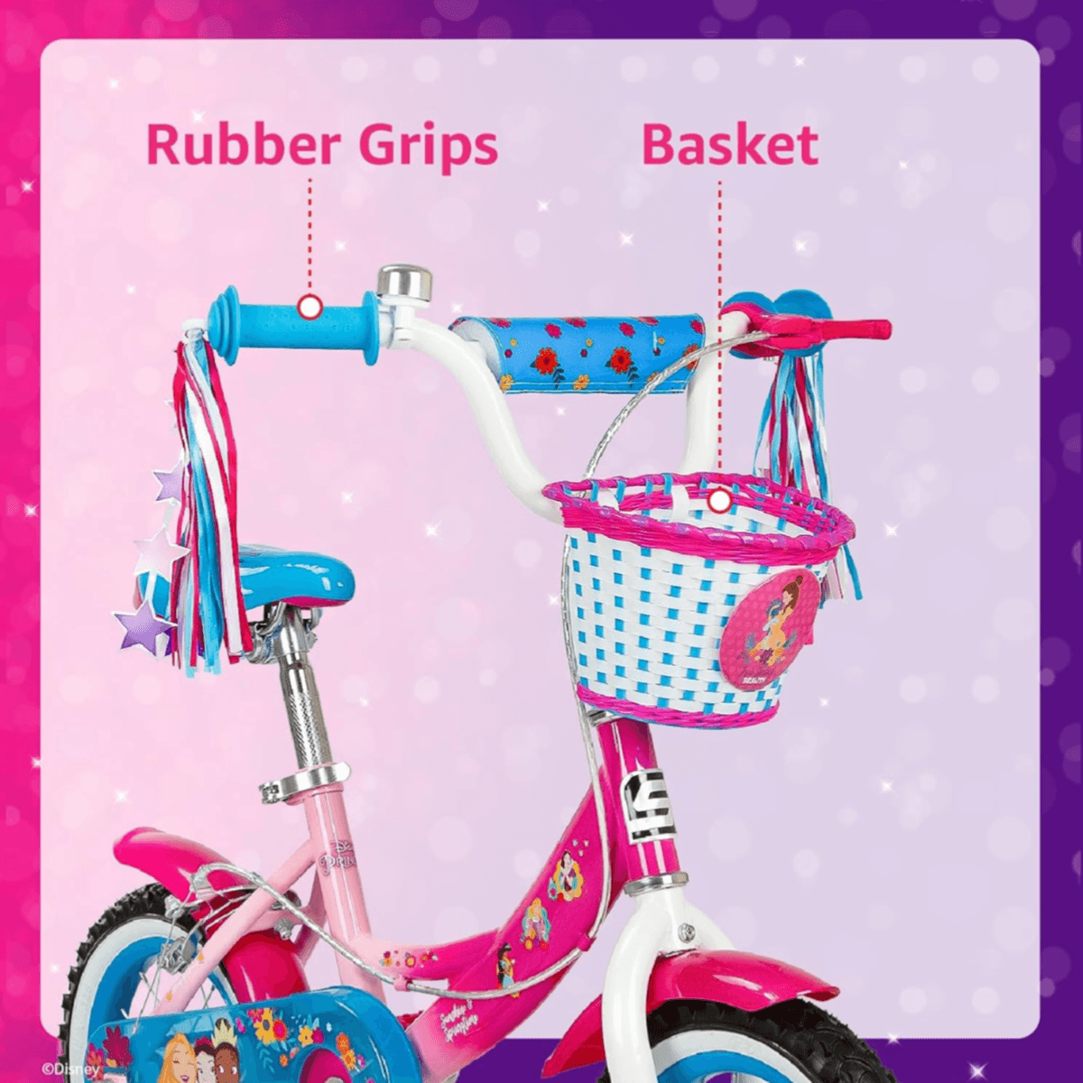 Spartan 12 Inch Disney Princess Bicycle - CYSC32