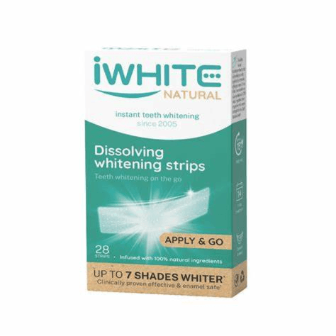 IWHITE Natural Dissolving Whitening Strips 28s 0617
