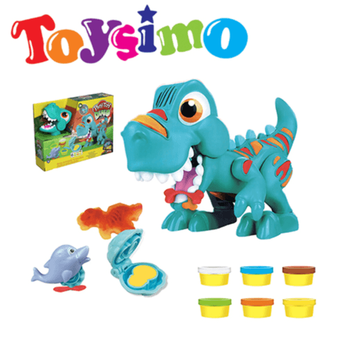 Dino Crew 6 Colors Clay Set