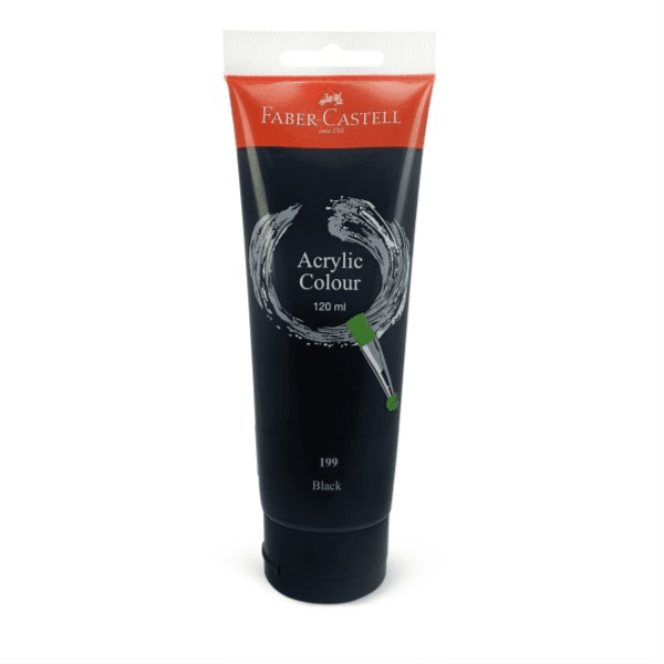 Faber-castell Acrylic color Black 120 ml