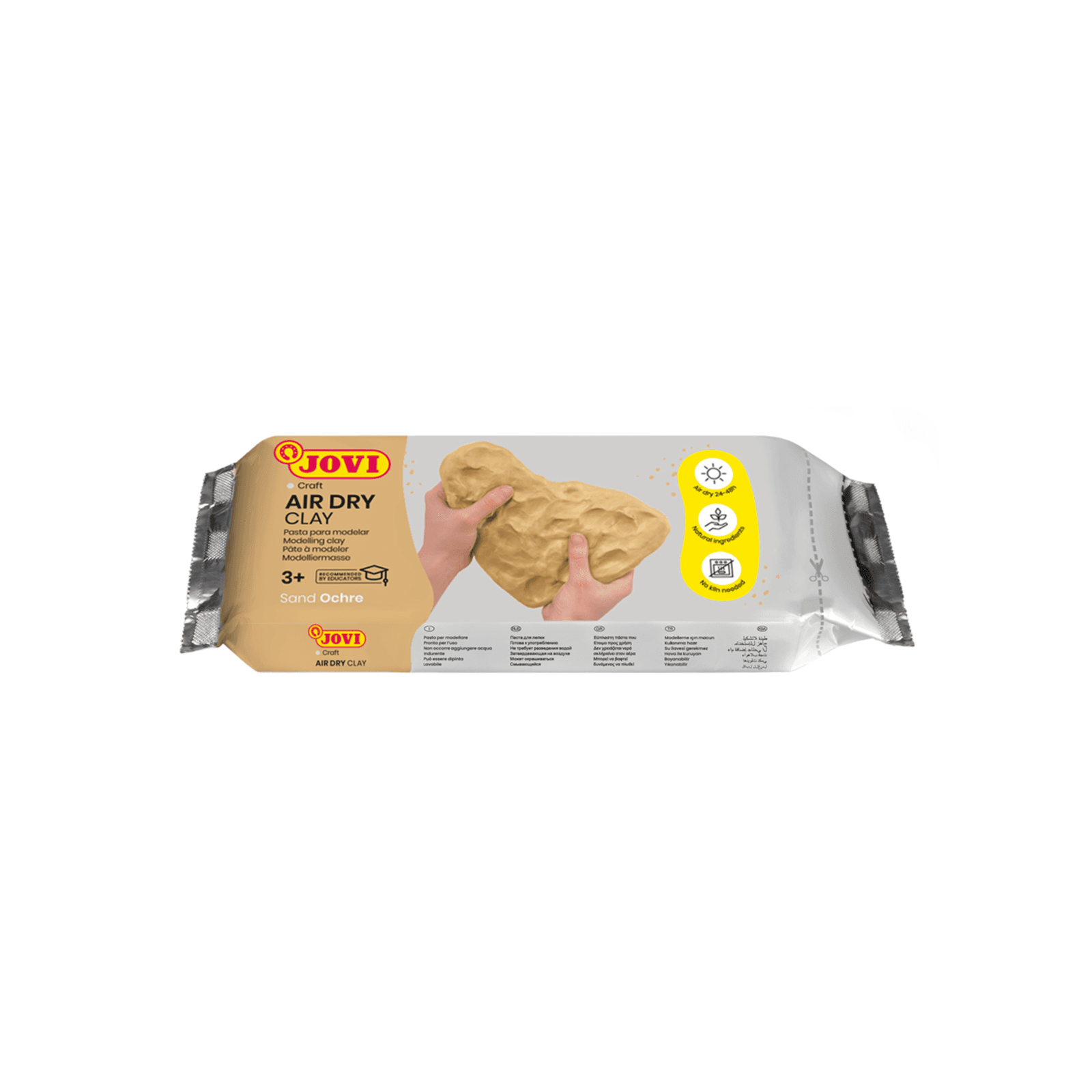 Jovi Air Dry Clay Sand Ochre 250g  