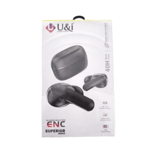 U&I SUPERIOR SERIES ENC TWS-6300 (Black)