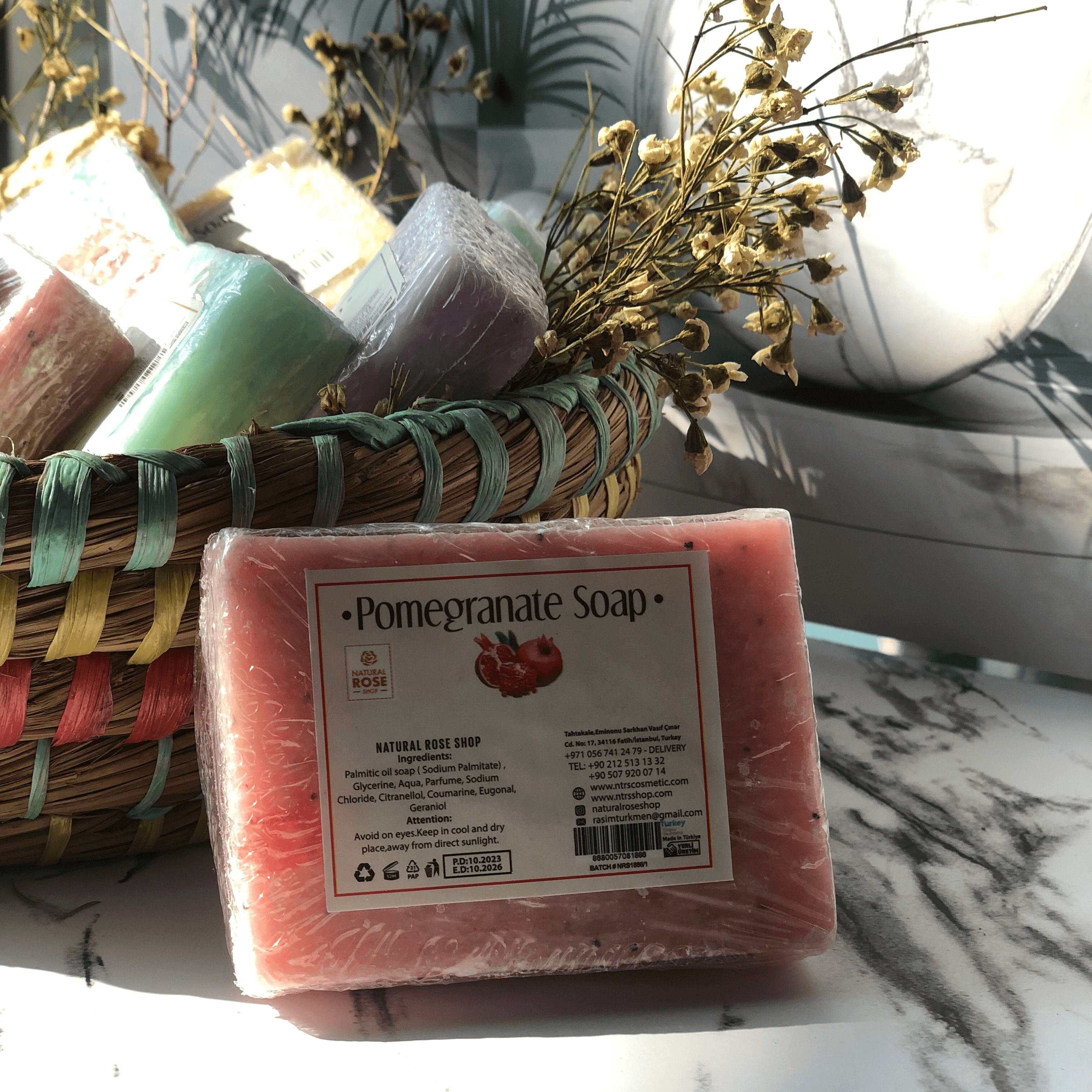 Pomegranate - organic soaps