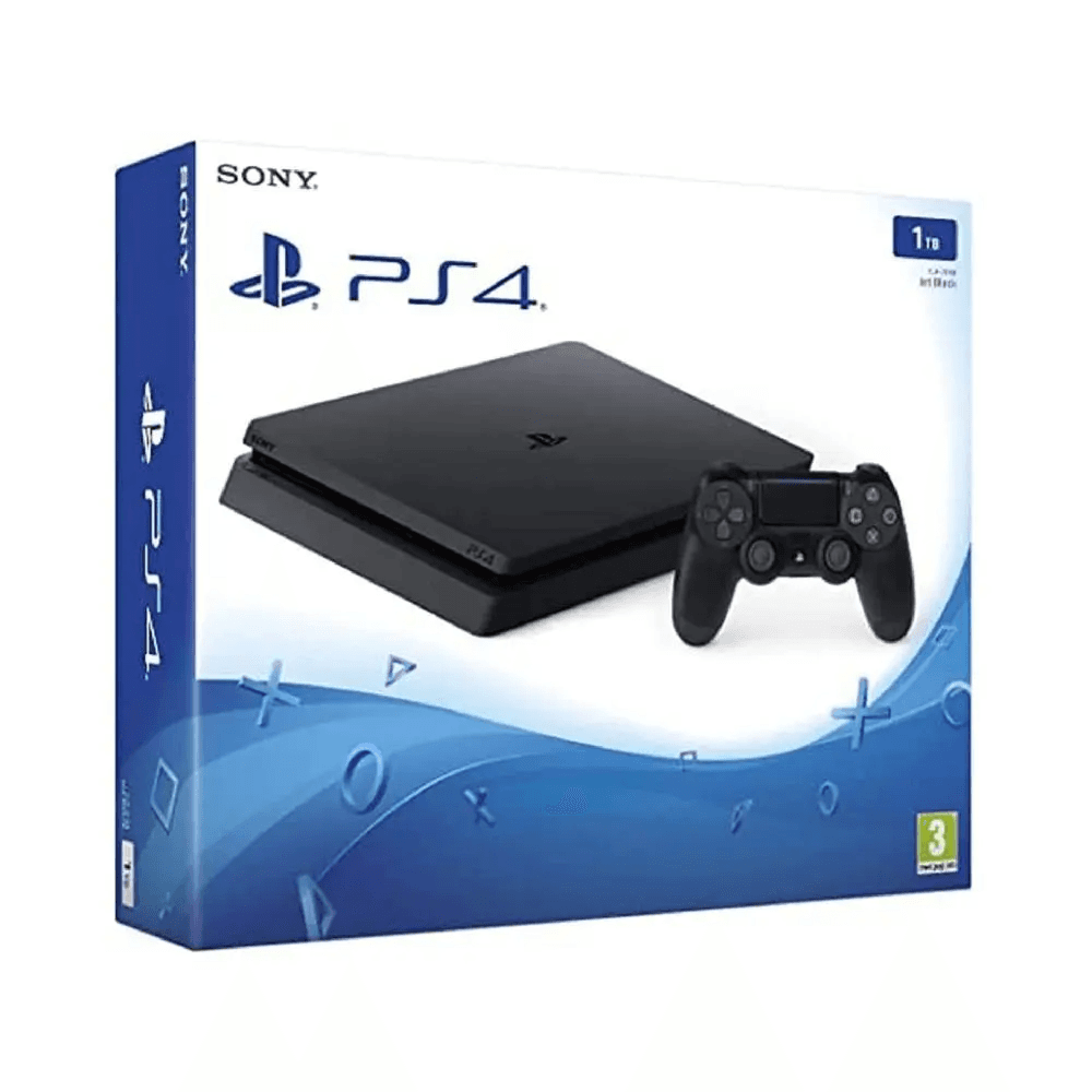 Sony PlayStation PS4 BD/ DVD/ CD drive Slim Console - 500GB - Jet Black