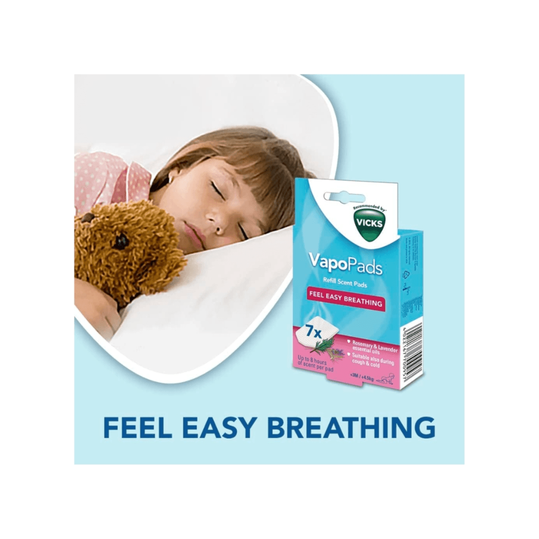 Vicks Comforting Soothing Rosemary & Lavender Vapopads 7 Units