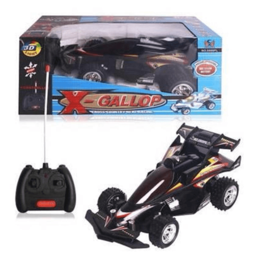 R/C X-GALLOP NYC CAR BLACK 0909PL/0857