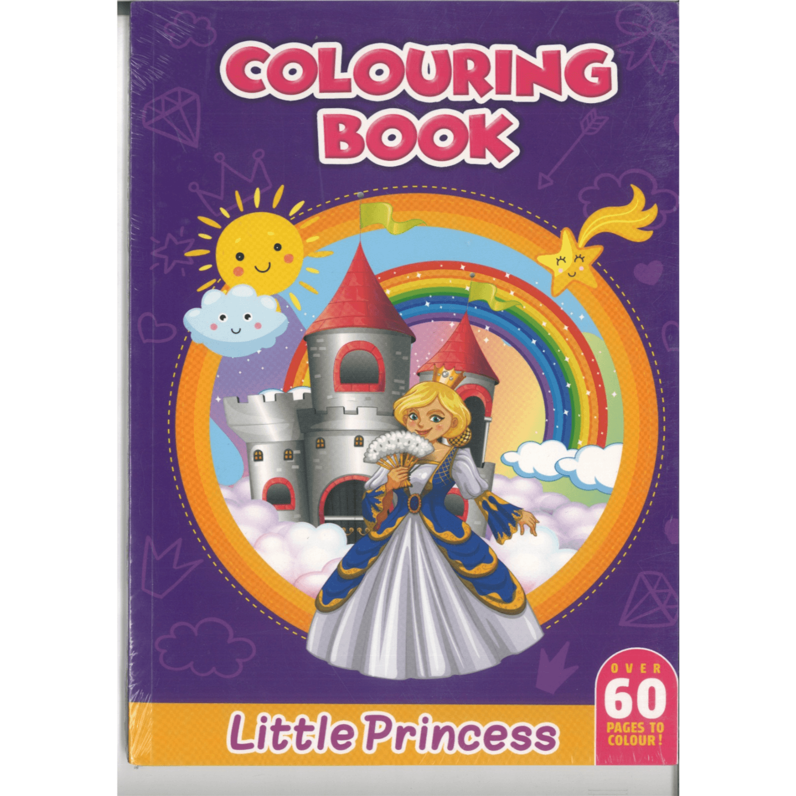 Colouring book little princess