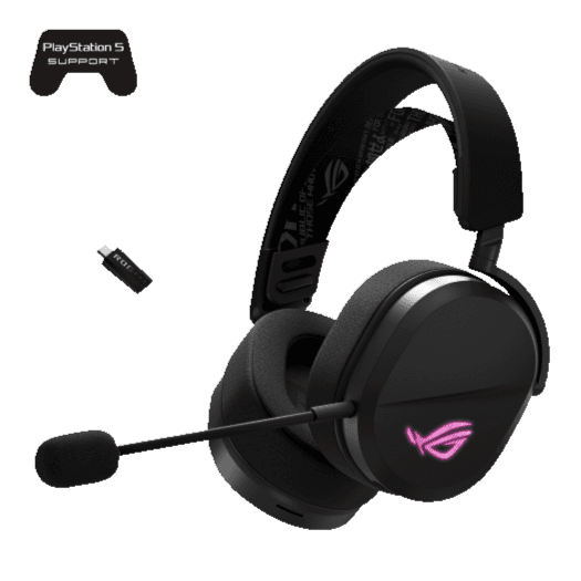Asus ROG Pelta Tri-Mode  Wireless Gaming Headset (Black) (A501)