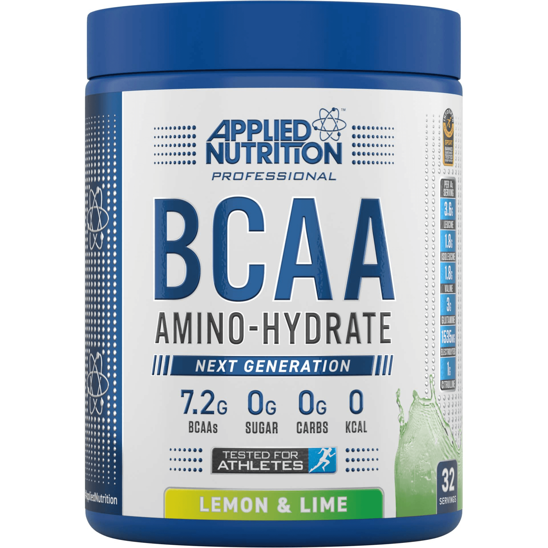 Applied Nutrition BCAA Amino Hydrate Lemon & Lime 32 Servings