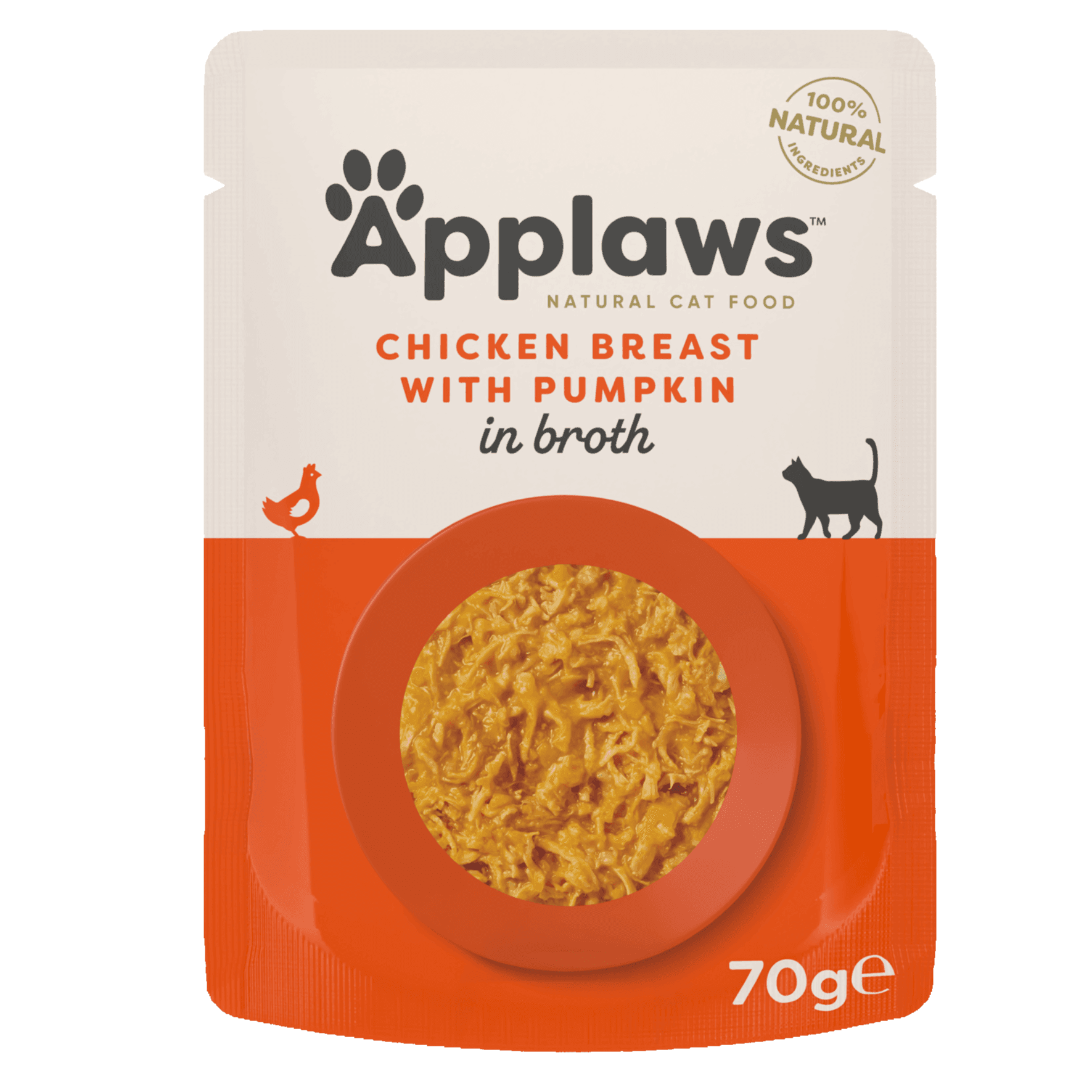 Chicken Breast with Pumpkin in Broth 70g Pouch