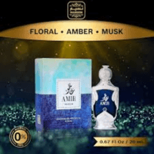 Naseem Amir Perfume Oil, Arab Perfume For Men With Aromatic & Fresh Scent - Alcohol Free & Long Lasting Attar Men Perfume 20 ML