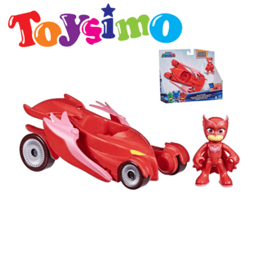 PJ Masks Owlette Glider Glow Wheelers Deluxe Vehicle
