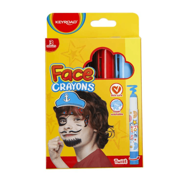 Face Crayons Washable 3 Colors