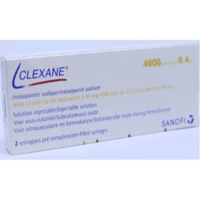 CLEXANE 40MG "4000 ANTI-XA IU/0.4ML