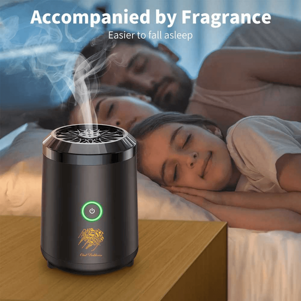 Electric USB Rechargeable Car Incense Burner Oud BK-18
