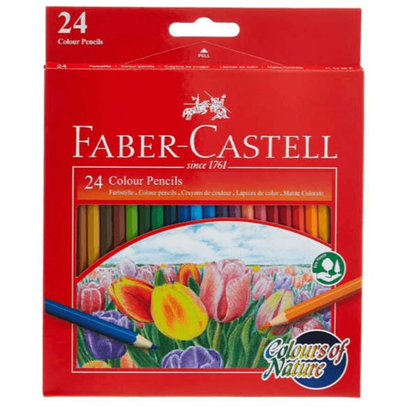 Faber-Castell 24 colour Pencils 