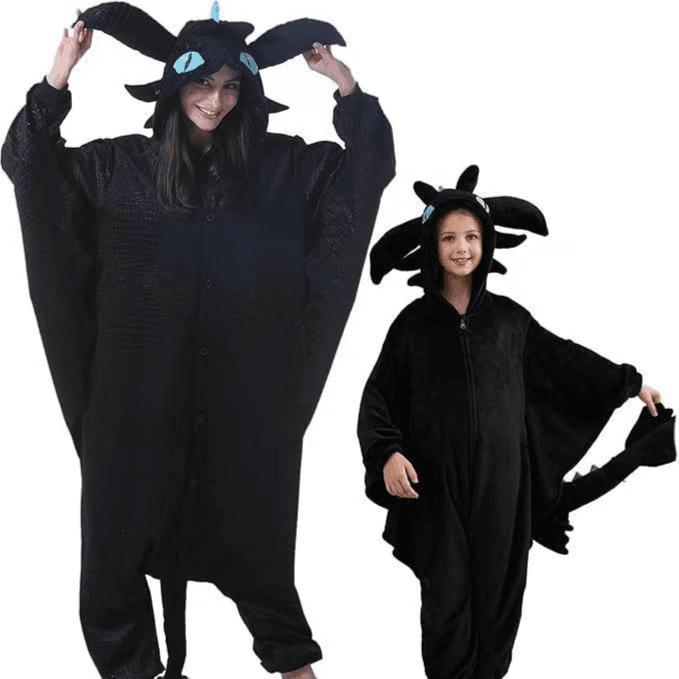 Black Dragon Costume 