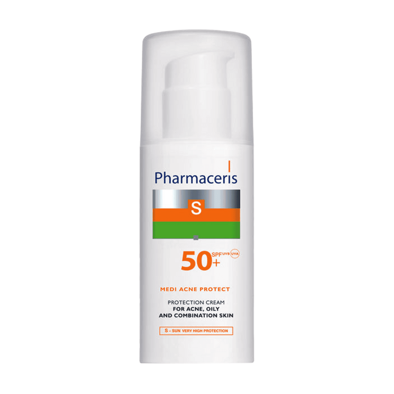 كريم فارماسيريس إس ميدي أكني بروتكت للحماية الفائقة من أشعة الشمس SPF50+ 50 مل