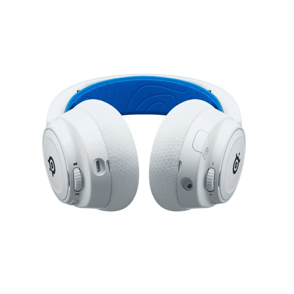 SteelSeries Arctis Nova 7P Wireless Multi-Platform Gaming Headset — Neodymium Magnetic Drivers — 2.4GHz + Bluetooth — 38Hr USB-C Battery — Gen2 AI Mic — PlayStation, PC, Switch, VR, Mobile - White