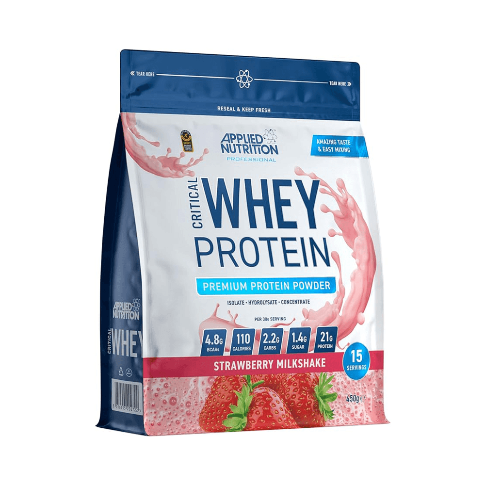 Applied Nutrition Critical Whey Strawberry Milkshake 450G