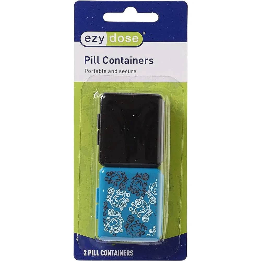 Pill Container 2pcs