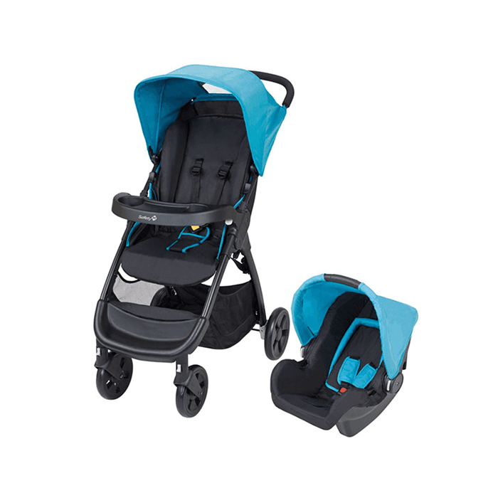 Safety 1St Amble 2 In 1 Travel System Blue Lake (Buy 1 Get 1 Free)