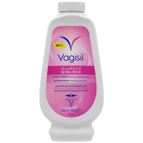 Vagisil Intimate Powder Ultra fresh helps prevent odour 100gm