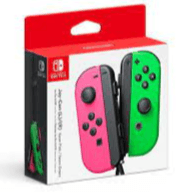 Nintendo Joy Con Green+Pink