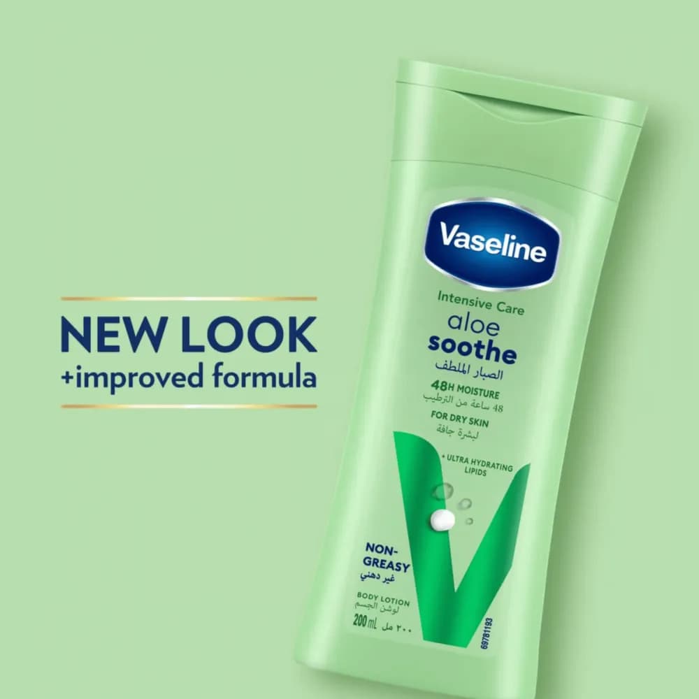 Vaseline Aloe Soothe Body Lotion 200ml